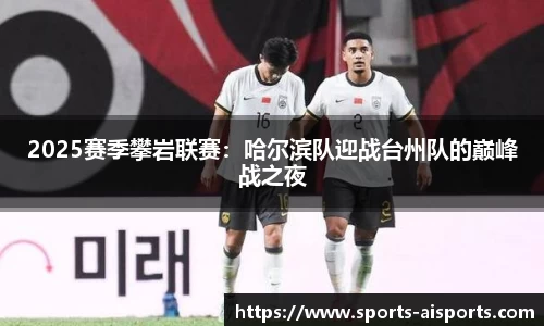 2025赛季攀岩联赛:哈尔滨队迎战台州队的巅峰战之夜